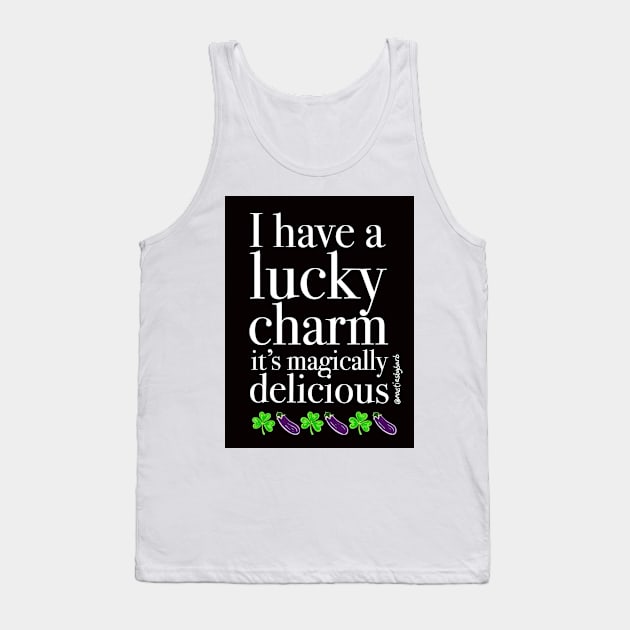 St Patrick’s Day Lucky Charm Tank Top by BRobinson